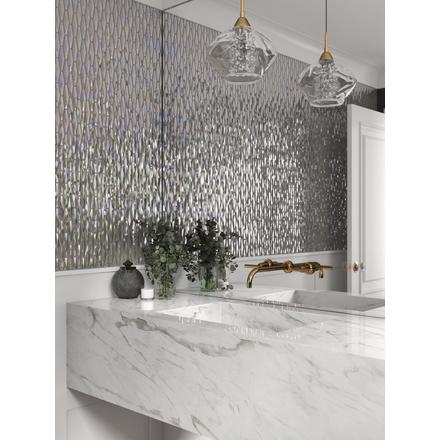 Kalico 3D Diamond Glass Mosaic Kalico 3D Diamond Glass Mosaic