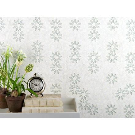 Margot Thassos Flower Glass Mosaic Margot Thassos Flower Glass Mosaic