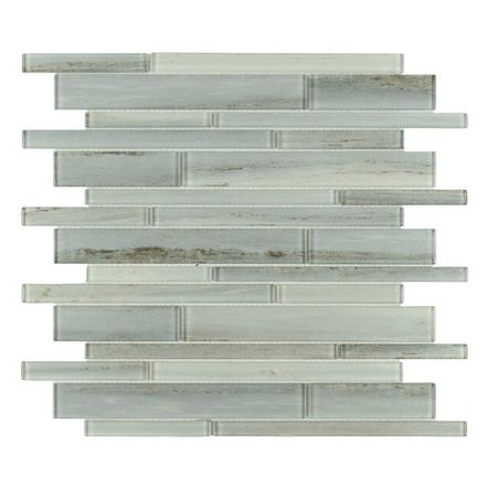 Uptown Grigio Linear Glass Mosaic Uptown Grigio Linear Glass Mosaic