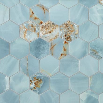Vita Bella Hexagon Porcelain Mosaic Vita Bella Hexagon Porcelain Mosaic