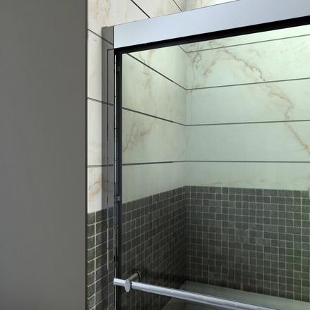 Duet Brushed Nickel Bypass Shower Door Duet Brushed Nickel Bypass Shower Door