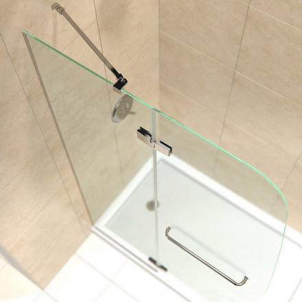 Aqua Ultra Chrome Hinged Shower Door Aqua Ultra Chrome Hinged Shower Door