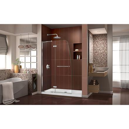 Aqua Ultra Chrome Hinged Shower Door Aqua Ultra Chrome Hinged Shower Door