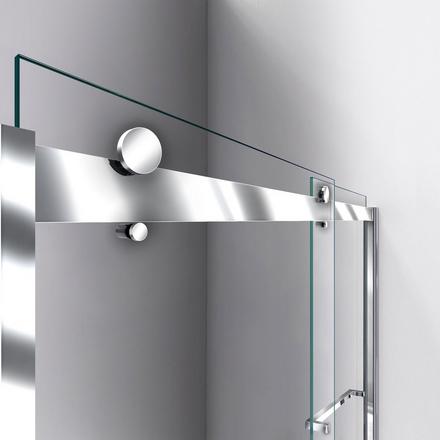 Sapphire Chrome Bypass Shower Door Sapphire Chrome Bypass Shower Door