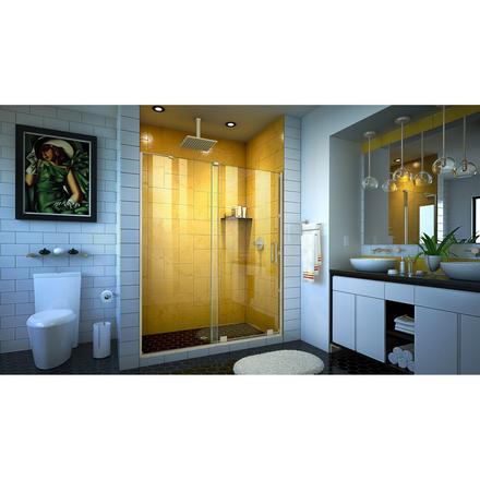 Mirage-Z Brushed Nickel Frameless Sliding Shower Door Mirage-Z Brushed Nickel Frameless Sliding Shower Door