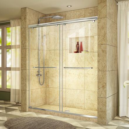 Charisma Chrome Bypass Shower Door Charisma Chrome Bypass Shower Door