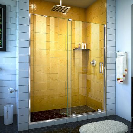 Mirage-Z Chrome Frameless Sliding Shower Door Mirage-Z Chrome Frameless Sliding Shower Door
