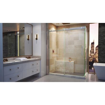Enigma Air Stainless Steel Enclosure Shower Door Enigma Air Stainless Steel Enclosure Shower Door