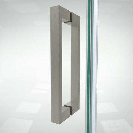 Elegance-LS Brushed Nickel Pivot Shower Door Elegance-LS Brushed Nickel Pivot Shower Door