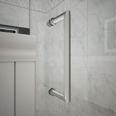 Unidoor Chrome Hinged Shower Door Unidoor Chrome Hinged Shower Door