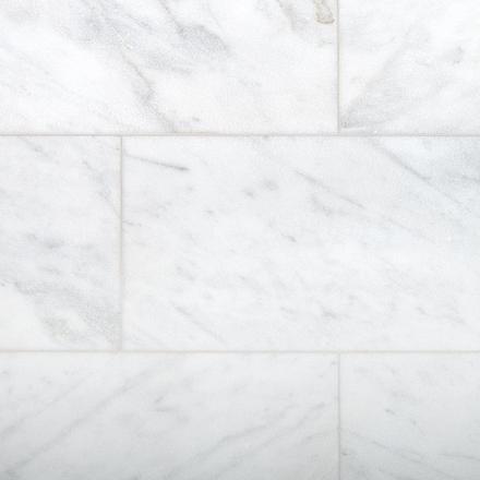 Carrara Chateau Brushed Marble Tile Carrara Chateau Brushed Marble Tile