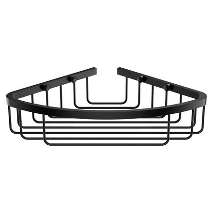 Matte Black Metal Corner Shelf Matte Black Metal Corner Shelf