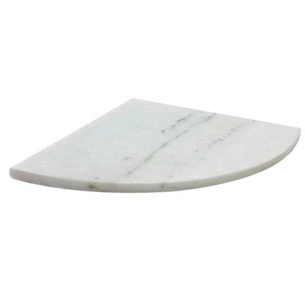 Bianco Orion Marble Corner Shelf Bianco Orion Marble Corner Shelf
