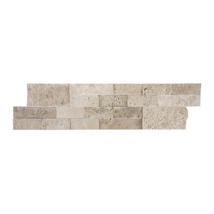 Ravenna Beige Splitface Travertine Ledger Panel Ravenna Beige Splitface Travertine Ledger Panel