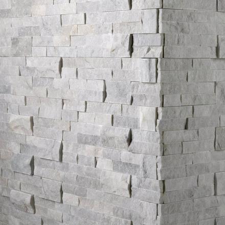 Glacier Splitface Marble Ledger Panel Glacier Splitface Marble Ledger Panel