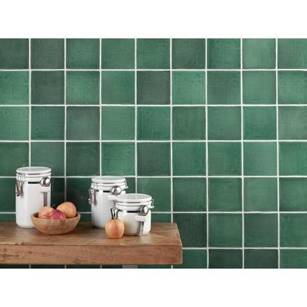Zellige Verde Glossy Ceramic Tile Zellige Verde Glossy Ceramic Tile