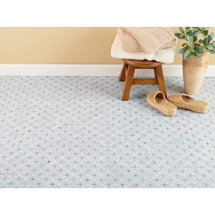Carrara Chateau Flower Marble Mosaic Carrara Chateau Flower Marble Mosaic