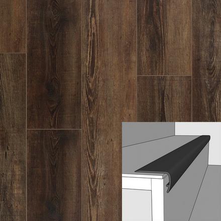 Salazar Isle 94in. Vinyl Overlapping Stair Nose Salazar Isle 94in. Vinyl Overlapping Stair Nose