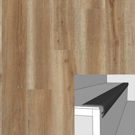 Somerset Heights 94in. Vinyl Overlapping Stairnose Somerset Heights 94in. Vinyl Overlapping Stairnose