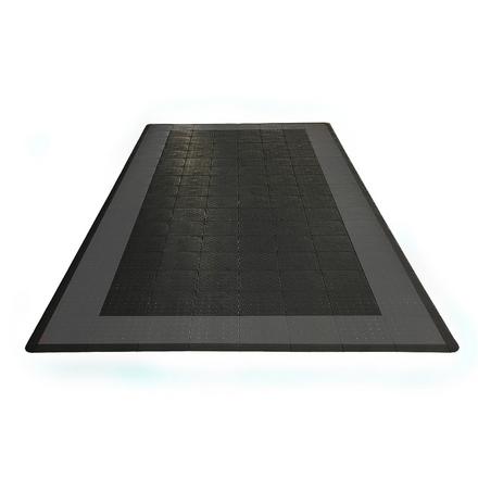 Swisstrax Diamondtrax HOME Medium Mat Kit - Border (Jet Black/Slate Grey) Swisstrax Diamondtrax HOME Medium Mat Kit - Border (Jet Black/Slate Grey)