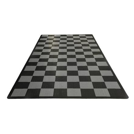 Swisstrax Diamondtrax HOME Medium Mat Kit - Checkered (Jet Black/Slate Grey) Swisstrax Diamondtrax HOME Medium Mat Kit - Checkered (Jet Black/Slate Grey)