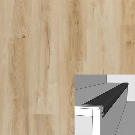 Laurel Falls 94in. Vinyl Overlapping Stair Nose Laurel Falls 94in. Vinyl Overlapping Stair Nose