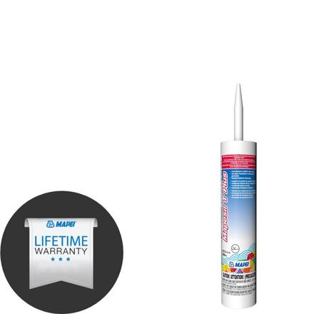 Mapei 5023 Clear Mapesil T Plus Silicone Caulk Mapei 5023 Clear Mapesil T Plus Silicone Caulk