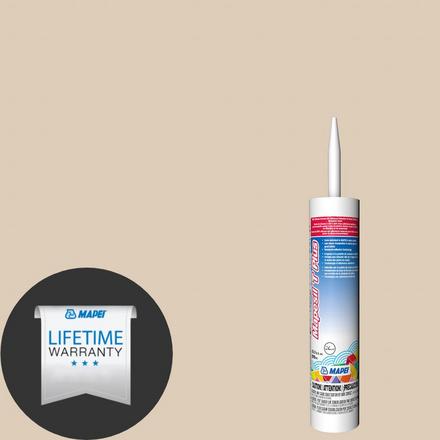 Mapei 5049 Light Almond Mapesil T Plus Silicone Caulk Mapei Mapesil T Plus Silicone Caulk