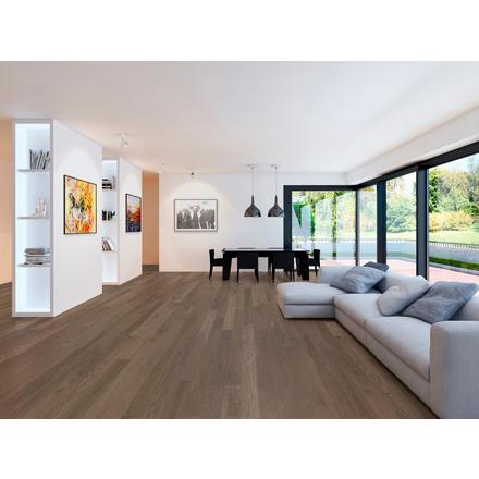 Mountain Peak White Oak Wire-Brushed Solid Hardwood Mountain Peak White Oak Wire-Brushed Solid Hardwood