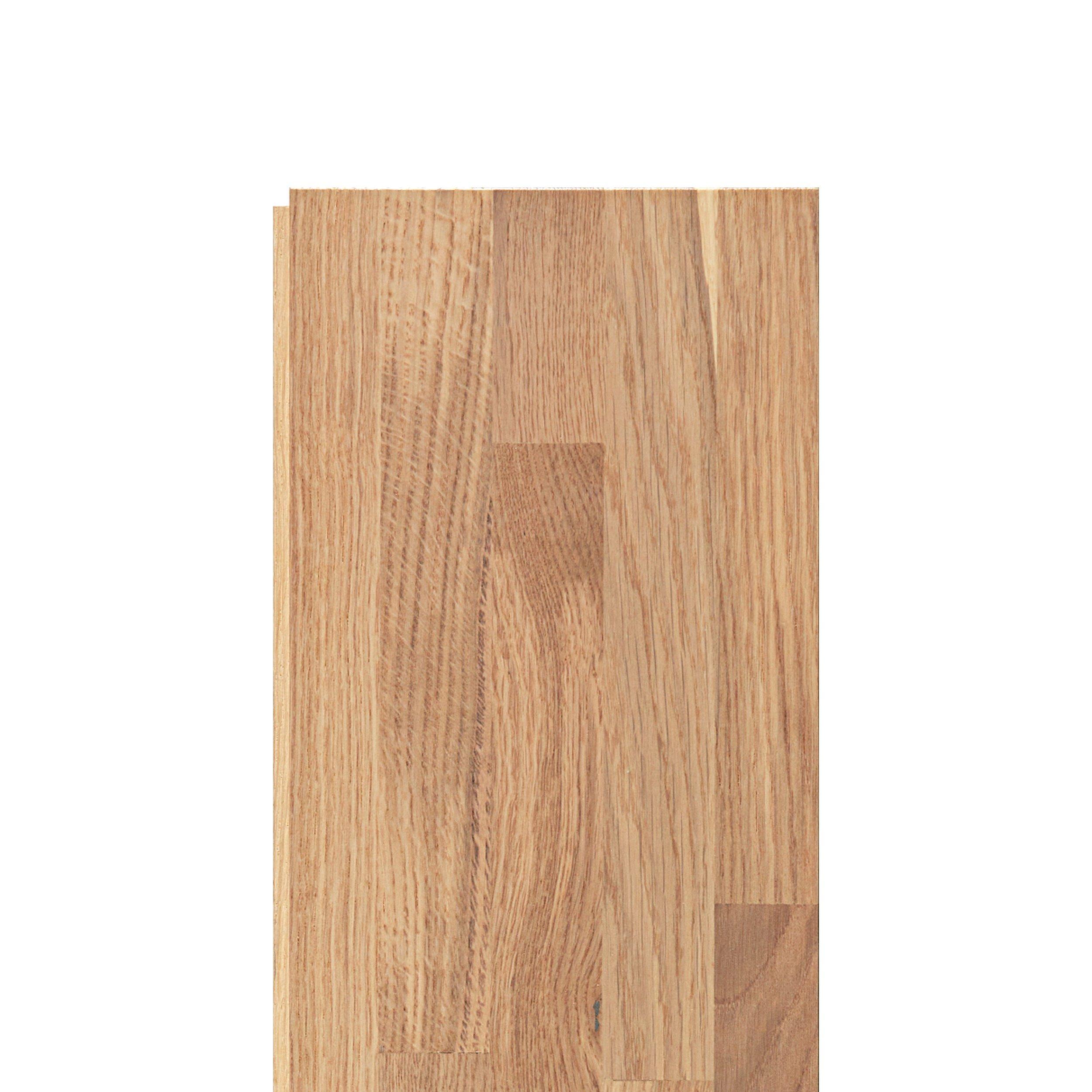 Hillside White Oak Wire-Brushed Solid Hardwood