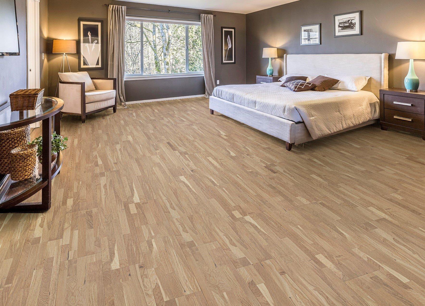 Hillside White Oak Wire-Brushed Solid Hardwood