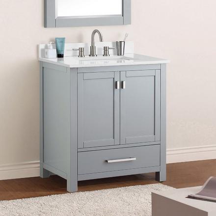 Cala White 31 in. Engineered Stone Vanity Top Cala White 31 in. Engineered Stone Vanity Top