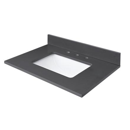 Dark Gray 31 in. Vanity Top Dark Gray 31 in. Vanity Top