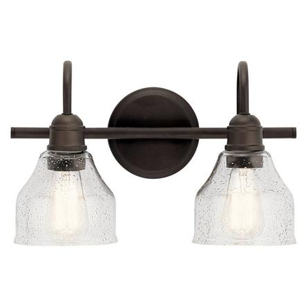 Avery Old Bronze Double Sconce Avery Double Sconce