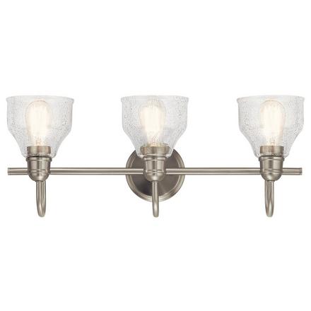 Avery Brushed Nickel Triple Sconce Avery Triple Sconce