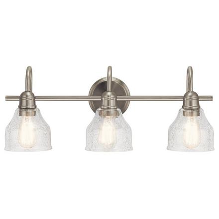 Avery Brushed Nickel Triple Sconce Avery Triple Sconce