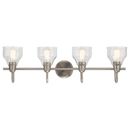 Avery Brushed Nickel Quad Sconce Avery Quadruple Sconce