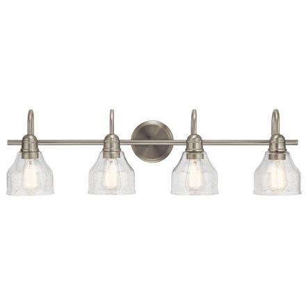 Avery Brushed Nickel Quad Sconce Avery Quadruple Sconce