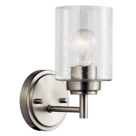 Winslow Brushed Nickel Single Sconce Winslow Single Sconce