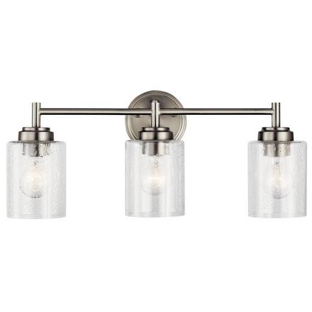 Winslow Brushed Nickel Triple Sconce Winslow Triple Sconce