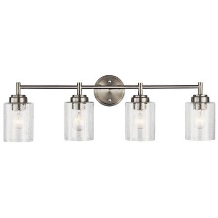Winslow Brushed Nickel Quad Sconce Winslow Quadruple Sconce