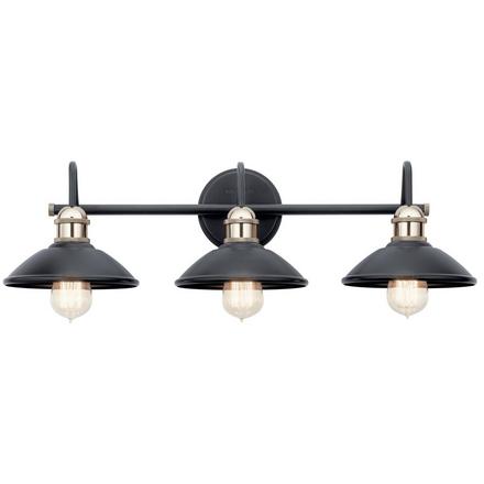 Clyde Black Triple Sconce Clyde Triple Sconce