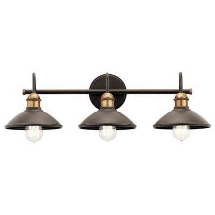 Clyde Old Bronze Triple Sconce Clyde Triple Sconce