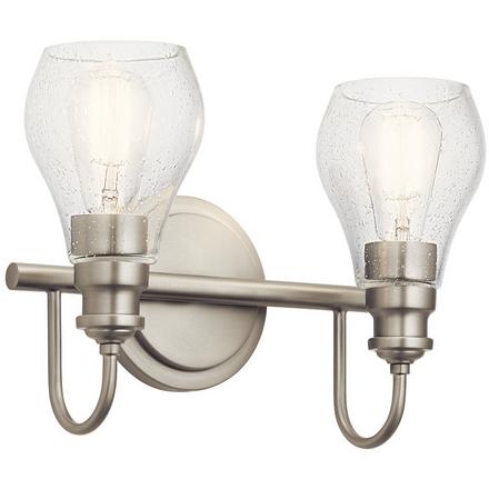 Greenbrier Brushed Nickel Double Sconce Greenbrier Double Sconce