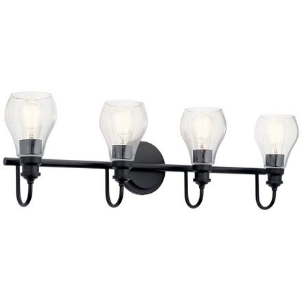 Greenbrier Black Quad Sconce Greenbrier Quadruple Sconce