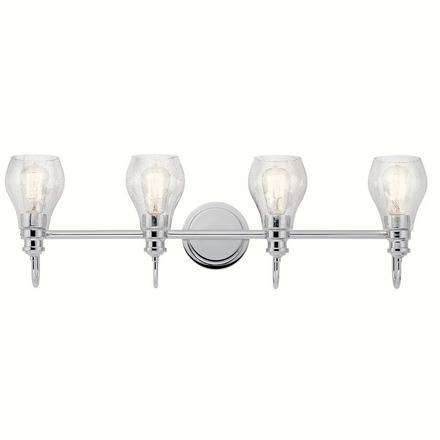 Greenbrier Chrome Quad Sconce Greenbrier Quadruple Sconce