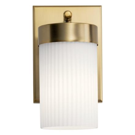 Ciona Brushed Natural Brass Single Sconce Ciona Single Sconce