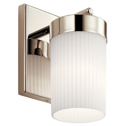 Ciona Polished Nickel Single Sconce Ciona Single Sconce