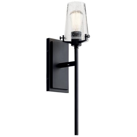 Alton Black Single Sconce Alton Single Sconce