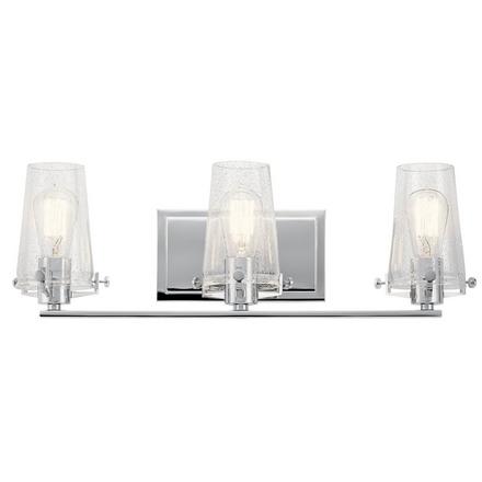 Alton Chrome Triple Sconce Alton Triple Sconce